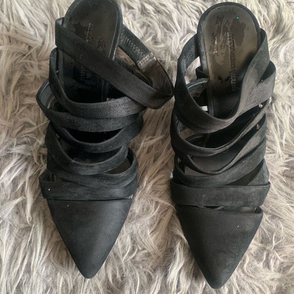 Alexander Wang Suede Slip on heels